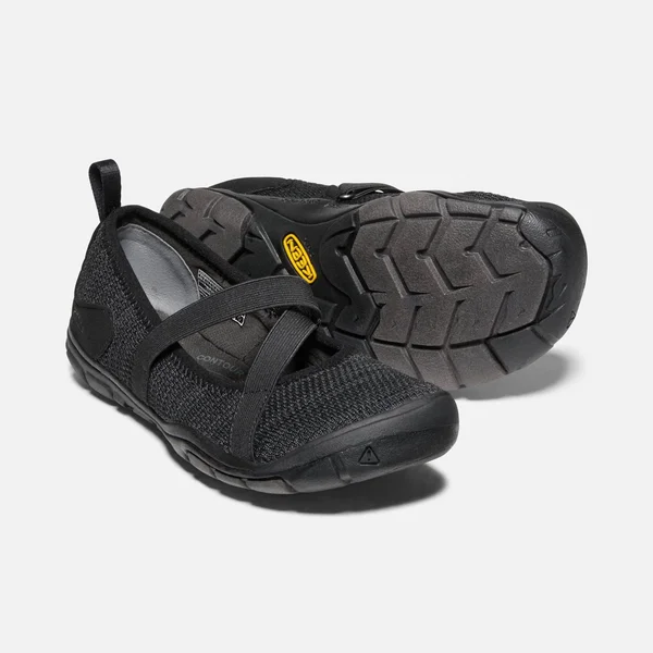 Keen Women's Hush Knit Mary Jane CNX - Black/Raven - 7