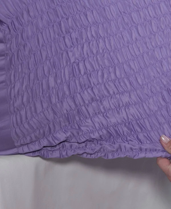Bed Tite 300 Thread Count Cotton Sheet Set - Light Blue - Full