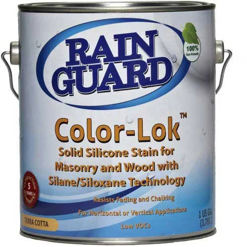 Color-Lok Solid Acrylic Base Stain Terra Cotta Gallon Bottle 4 Case