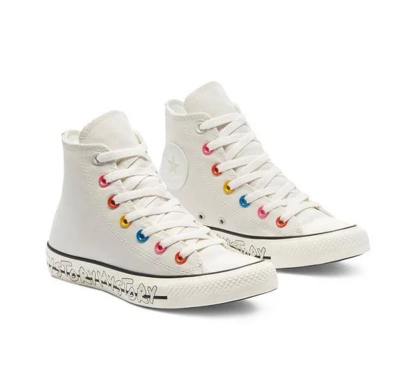 Chuck Taylor All Star Grade School, Hyper Pink/Black, 6.5