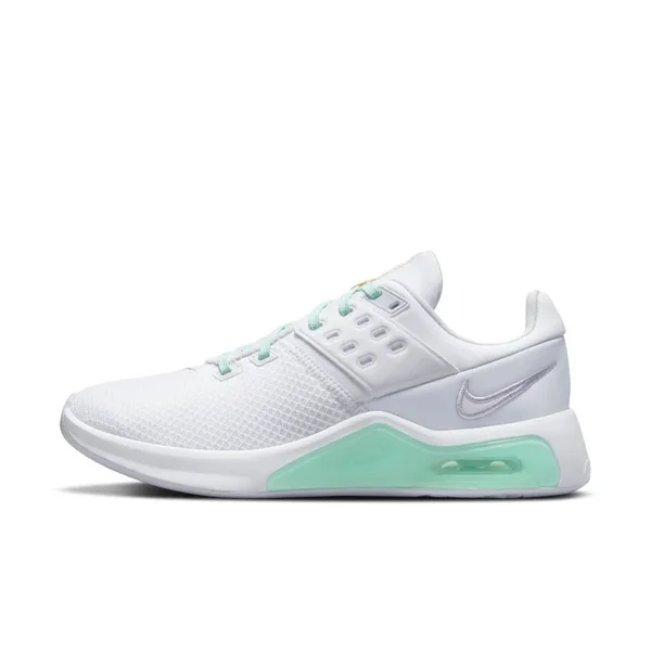 Nike Air Max Bella TR 4 White/Green Women's Training Shoes - Size: 7.5