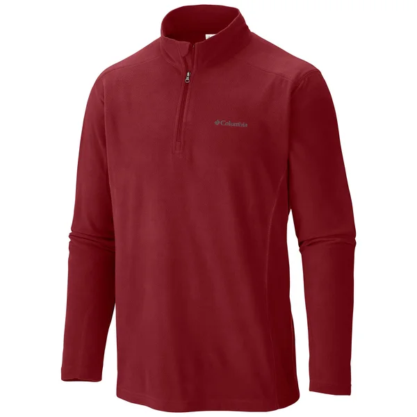 Columbia Men's Klamath Range II Half-Zip Top Red Element XL