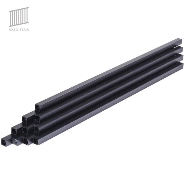 Series 100 - 42x22 Round Baluster Kit for 10& Fixed Angle Stair Rails, Gloss Wicker Finish