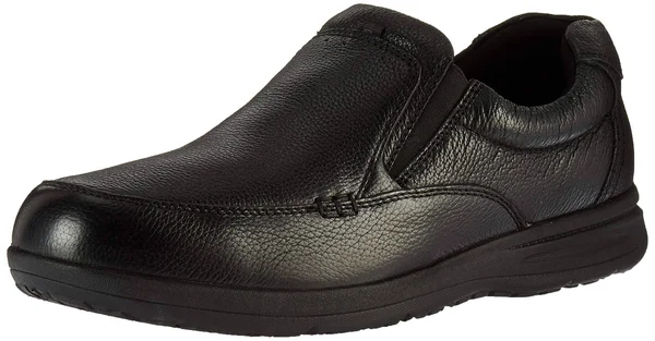 Men's Nunn Bush Cam Moc Toe Slip On - Size: 14, Black
