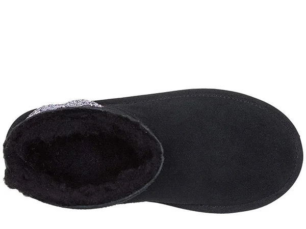 Koolaburra by Ugg - Kids& Koola Star Mini Boots in Black - Size 1