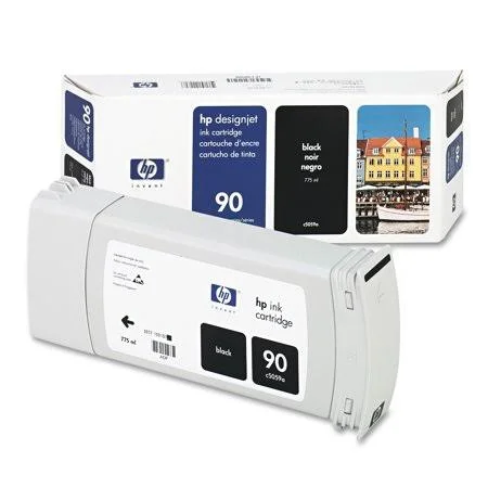 HP 90 Ink Cartridge - Black - 1-pack