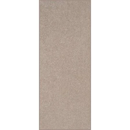 Home Queen Solid Beige Color Custom Size Runner 2'6 inch x 22' - Area Rug - Size: 2'6 x 22'