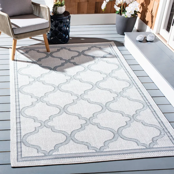 Safavieh Bermuda 810 Area Rug - Light Blue, Ivory, 6&7x22 x 6&7x22 Round