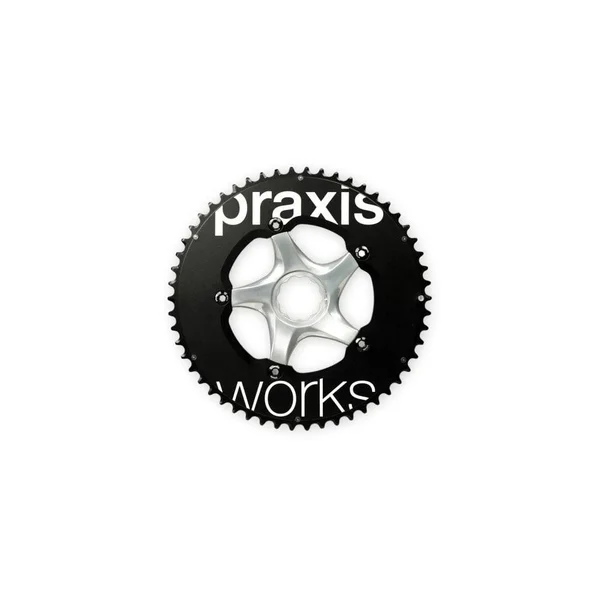 Praxis Works Aero Solid Road, 5-arm, 130 mm BCD Chainring Set