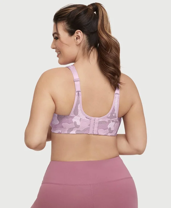Glamorise Custom Control Sports Bra 32-C Women's Pink