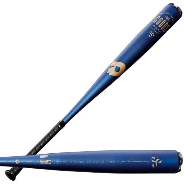 DeMarini 2021 The Goods One Piece -3 BBCOR Baseball BAT-34