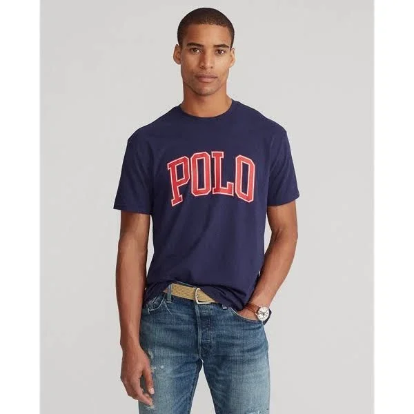 Polo Ralph Lauren Men's Classic Fit Logo Jersey T-Shirt - Navy - M