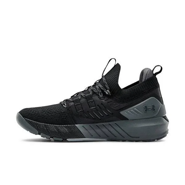 Under Armour Men's Project Rock 3 Training Shoes - Black - 10.5