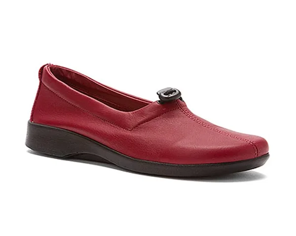 Arcopedico Women's Queen II Slip on Burgundy Wash 41