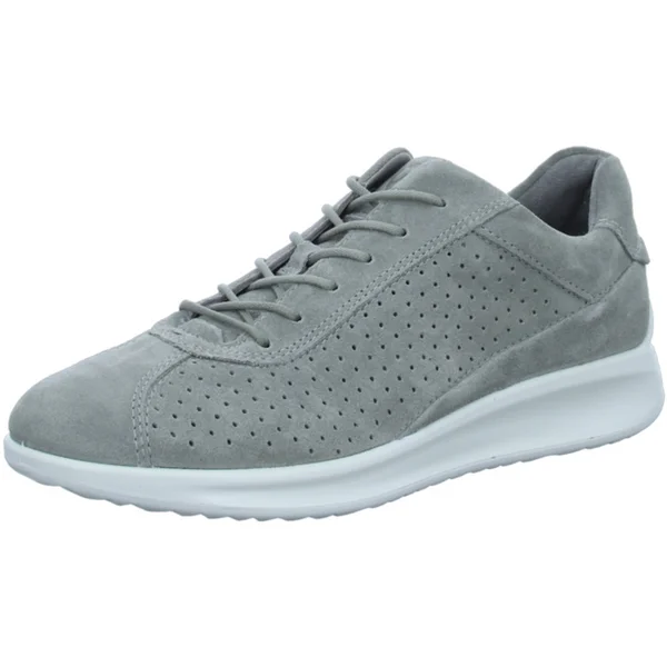 Ecco Sporty Lace-Up Shoes for Women Gray Gray, EU 37