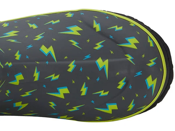 Bogs Kids& Classic Lightning Boot - 11 - Dark Grey Multi