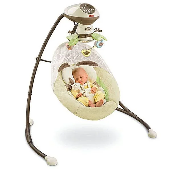 Fisher-Price My Little Snugabunny Cradle &n Swing