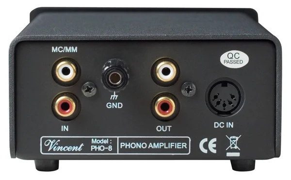 Vincent - PHO-8 - Phono Stage MM/MC - Outboard Power Supply - Black