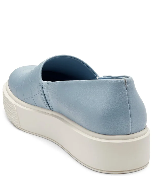 Vince Camuto Women's Abbinna Slip on Platform Sneaker Antique White (8 - Antique White)