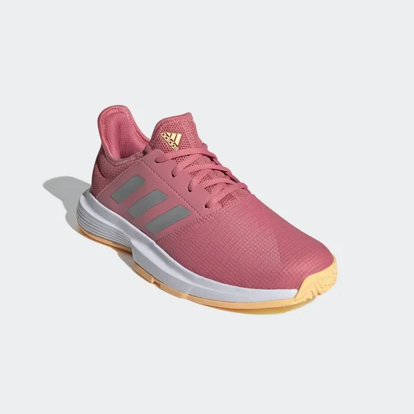 Adidas Women's GameCourt Tennis Shoes, Pink