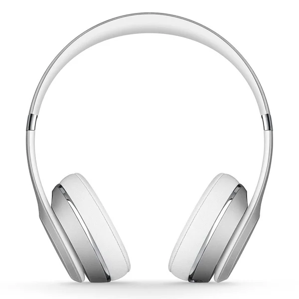 Beats Solo3 Bluetooth Wireless On-Ear Headphones with Mic - Satin Silver