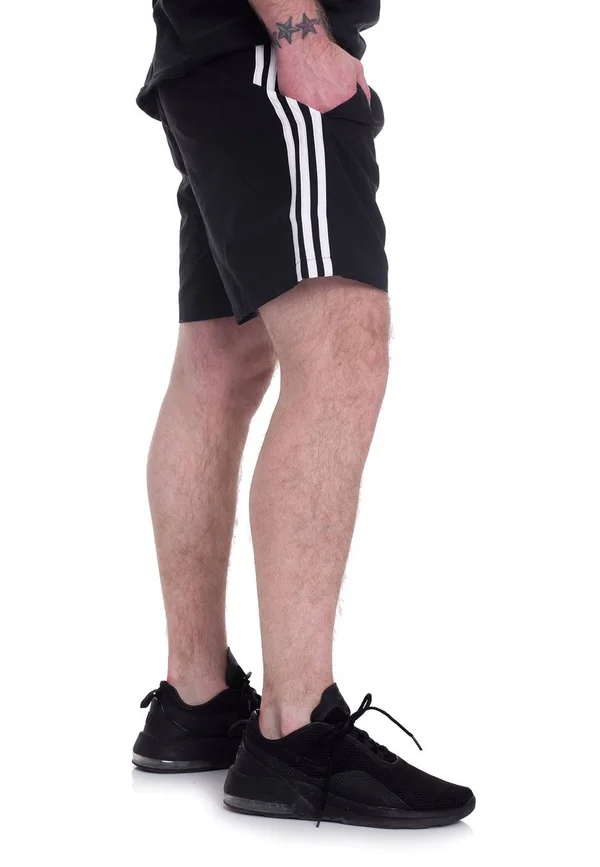 Adidas Originals 3 Stripes Swim Shorts Black