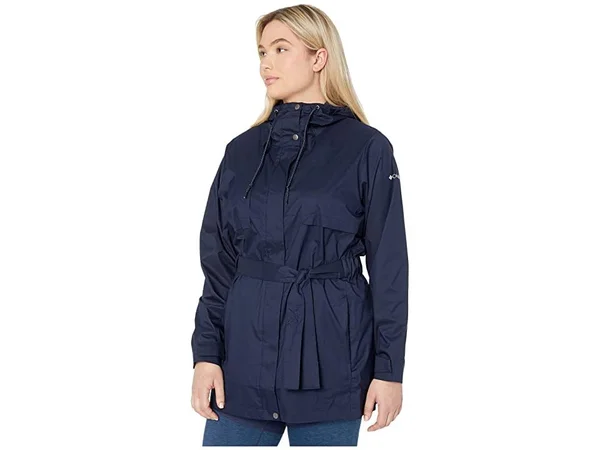 Columbia Pardon My Trench Rain Jacket - Women's Dark Nocturnal - 1x