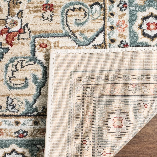 Safavieh Lyndhurst LNH338B Cream - Beige Rug 2&3x22 x 8& Runner