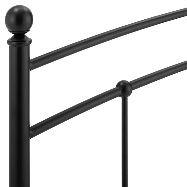 Modway Abigail Black Full Metal Headboard