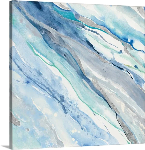 Silver Spring II, Canvas Wall Art, 20x20, Great Big Canvas