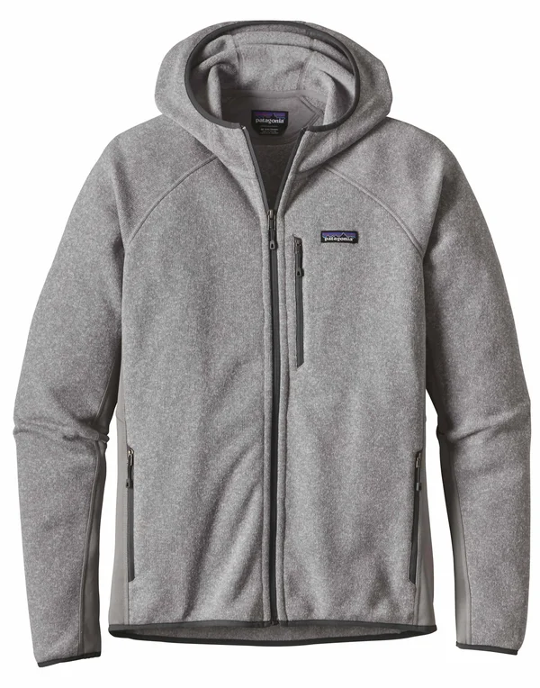 Patagonia Men's Performance Better Sweater Hoody - XS - Feather Grey