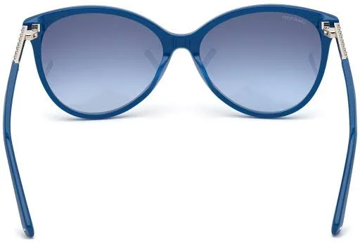Swarovski SK0309 Sunglasses - 90W Shiny Blue - Gradient Blue