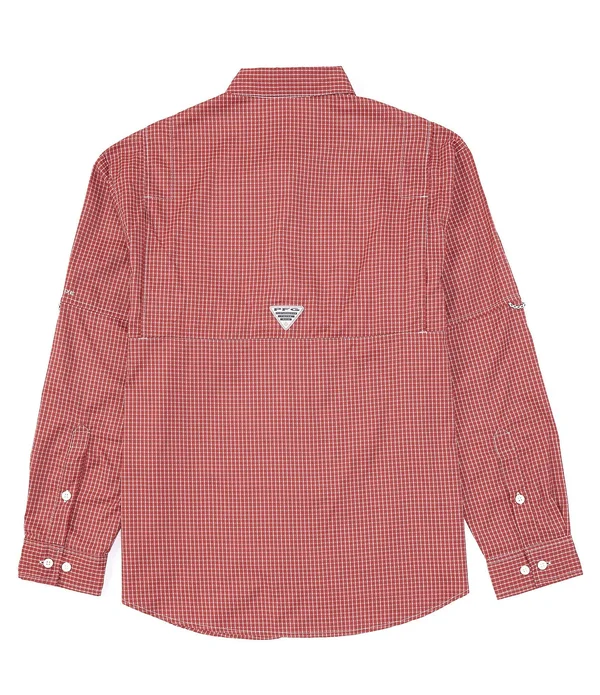 Columbia Men's PFG Super Tamiami Long Sleeve Shirt - Size: 2XL, Black