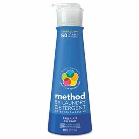 Method 8x Laundry Detergent Fresh Air 20 oz Bottle (MTH01127)