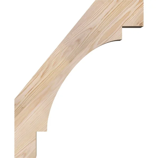 5 1/2 inchw x 12 inchd x 16 inchh Merced Smooth Brace - Douglas Fir