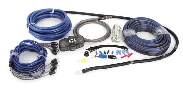NVX Xkit44 100 Percent Copper - 4-Channel True SPEC 4-Gauge Amplifier Kit with