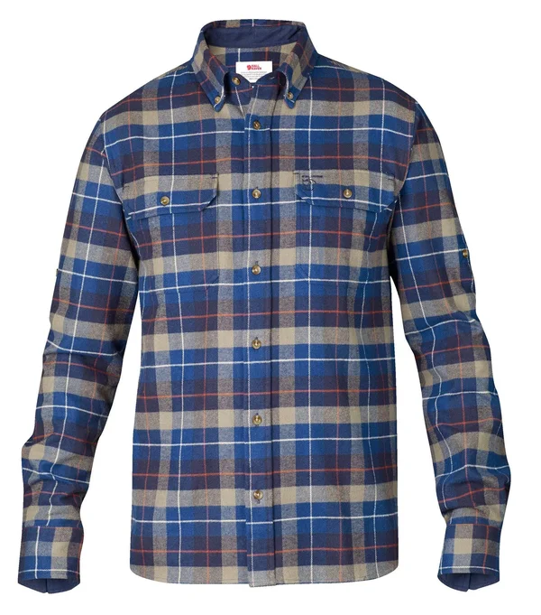 Fjallraven - Men's Singi Heavy Flannel Shirt - Navy, Xs