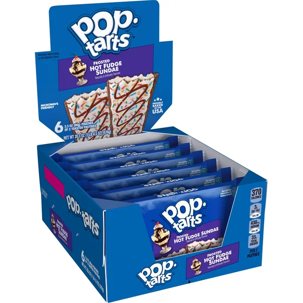 Kellogg Hot Fudge Sundae Pop-Tarts - 3.38oz