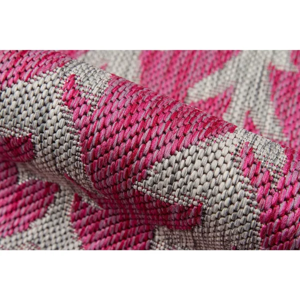 Momeni Villa VI-02 Area Rug, Fuschia, 2& x 10& Runner