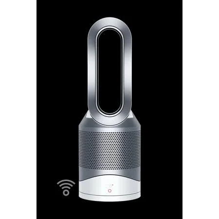 Dyson HP02 Pure Hot+Cool Link Connected Air Purifier - Heater & Fan, White/Silver, Refurbished, White/Silver 3