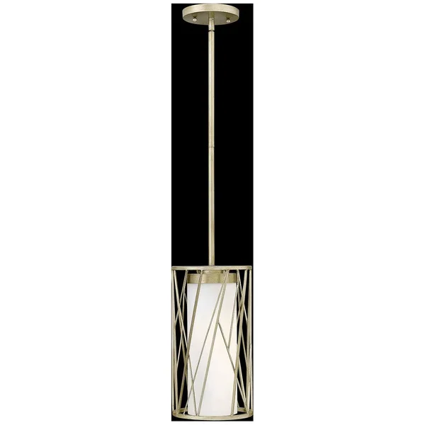 Fredrick Ramond Nest 1 Light Mini-Pendant - Silver Leaf - FR41617SLF