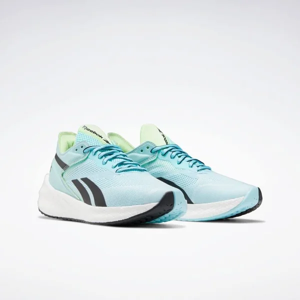 Reebok Floatride Energy Symmetros Women's Running Shoes Sneakers 9.5 Digital Glow - Chalk Blue, Neon Mint