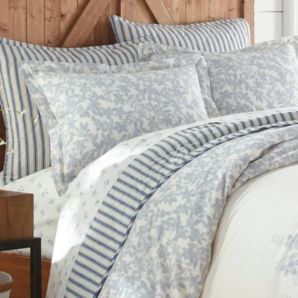 Stone Cottage Briar Duvet Cover Set Blue King