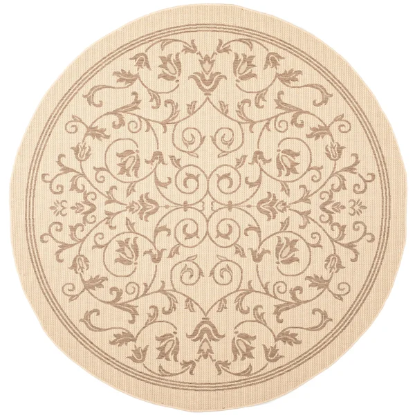 Safavieh Courtyard CY2098-1E06 5&3x22 x 7&7x22 Olive - Natural Area Rug