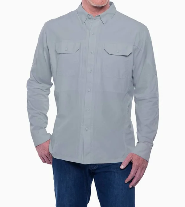 Kuhl Airspeed Long Sleeve Shirt Men's - Slate, XXL