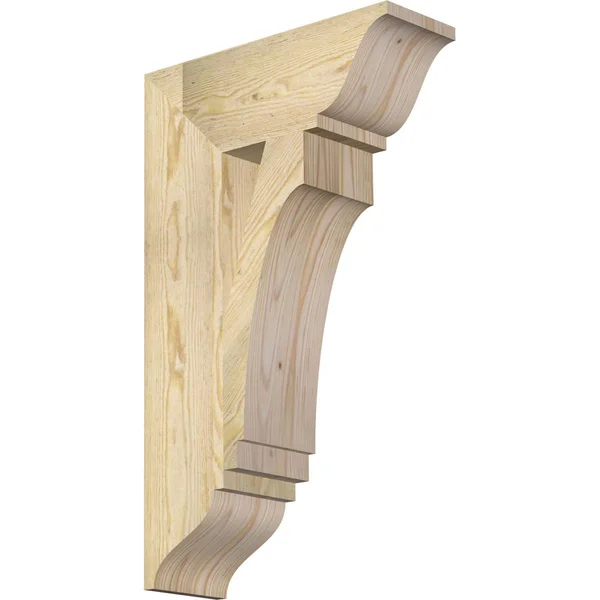 6x22W x 18x22D x 30x22H Imperial Traditional Rough Sawn BRACKET, Douglas Fir