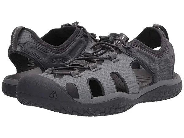 Keen Men's Solr Sandal - 11 - Steel Grey, Magnet
