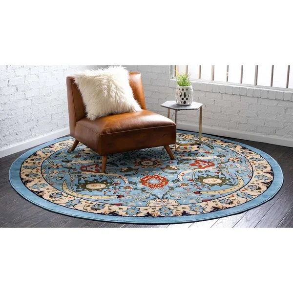 Unique Loom Espahan Terracotta 8 ft Runner Area Rug