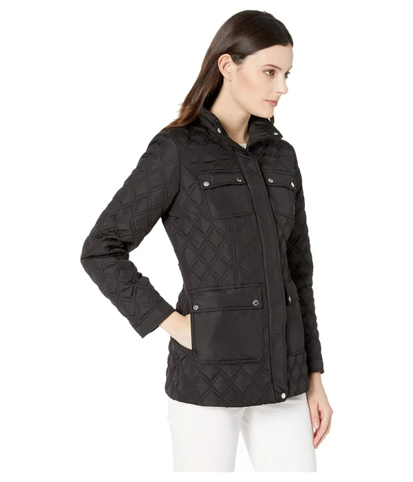 Vince Camuto 28x22 Quilted Jacket - LG (US 12-14) One Size, Black