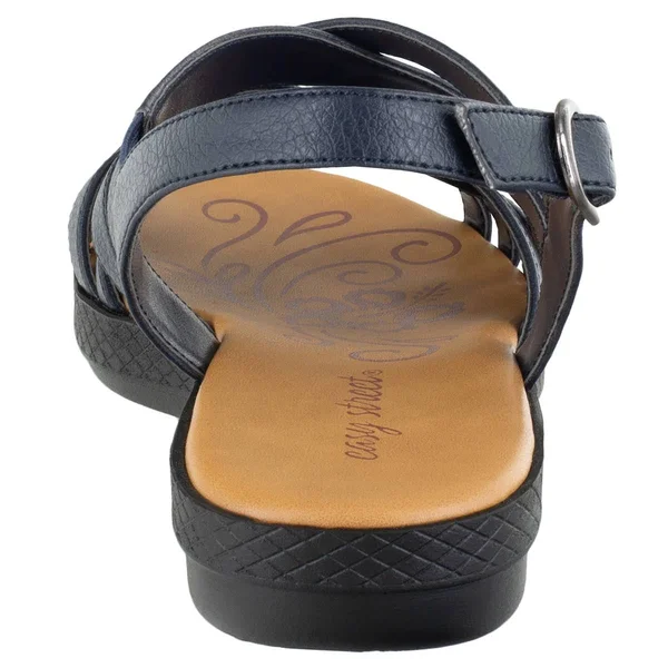 Easy Street Women's Jasmine Sandals - Tan, Size 7.5
